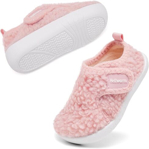 Baby Fuzzy Warm Cozy Cotton Winter Slippers for Boys Girls in Saudi Arabia