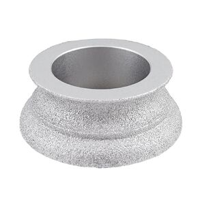 SHDIATOOL Diamond Profile Grinding Wheel 3-3/8 Inch, Height 35mm Edge Hand Grinder Disc for Stone Marble Granite Rock