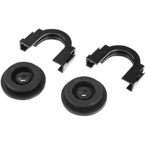 X AUTOHAUX 2 Sets Upper Radiator Mount Bushing Bracket 21542-CA000 21506-6M100 for Nissan Altima 2007-2015 for Nissan Maxima 2004-2014 for Nissan Quest 2004-2010 for Nissan Rogue 2014-2015