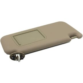 Ezzy Auto Beige Left Driver Side Sun Visor fit for RAV4 with Sunroof 2006 2007 2008 2009 2010 2011 2012 2013