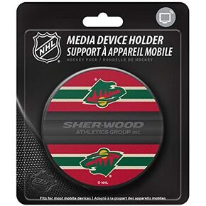 Minnesota Wild Phone Tablet Business Card Hockey Puck Stand Holder
