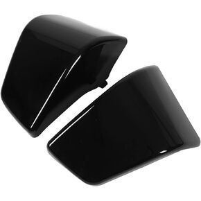 Battery Side Fairing Covers Left Right Motorcycle Battery Side Panel Fairing Covers for ACE VT400 VT750 1997?2003 (Black)