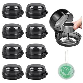 8Pack Stove Knob Covers for Child Safety, Stove knob Safety Covers Clear with Child Proof Lock for Kids and Pets in Saudi Arabia