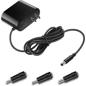 TPLtech 12V AC Adapter Power Cord Compatible with Roku 3 230R 4230CA 4230RW 4200R, Roku 2 2720R 2720RW, Roku 1 2710R, 2710RW Streaming Media Player Charger Replacement