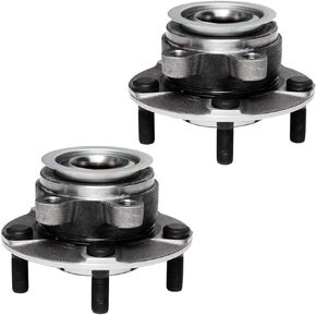 AUQDD 513298 x2 (5 Lug Hub) Front Wheel Hub and Bearing Assembly Compatible With 2007-2012 Nis-san Sentra 2.5L,2008-2013 Rogue 2014-2015 Rogue Select