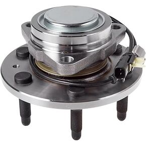 Autoround 515159 Front Wheel Hub and Bearing Assembly fit for Chevy Tahoe/Silverado 1500/ Suburban, GMC Yukon/Sierra 1500, Cadillac Escalade 2014-2020 RWD, 6-Lug w/ABS