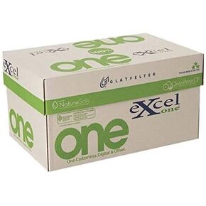Excel One Carbonless 2-Part Reverse Paper (Canary Yellow / Bright White), 8.5" x 11", (230949), 250 Sets Per Ream - Case of Ten (10) Reams (2500 Sets)