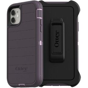OtterBox Defender Series Screenless Edition Case for iPhone 11 (Only) - Holster Clip Included - Microbial Defense Protection - Non-Retail Packaging - Black