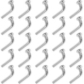 ZYAMY 25pcs M6 Heavy-Duty Rack Safety Bolt, Universal Pallet Rack Drop Pin for Disengagement Safety of Warehouse, Home or DIY Shelving Unit