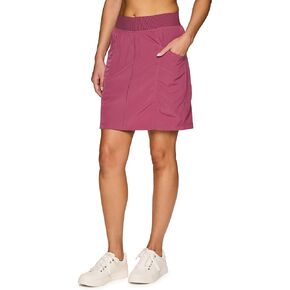 RBX Active Fashion Skort for Women, Long Length Golf/Pickleball Skort with Flat-Front Waistband, Plus Sizes