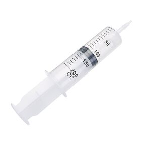 250ml Syringe, Extra Large Plastic Syringes for Glue Dispensing, Scientific Labs, Watering, Refilling, Multiple Uses