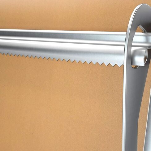 HFS(R) Paper Roll Holder Dispenser with Cutter Wall Mounted or Table Top for Cafe, Artist Studio, Office, Kitchen, Living 24" in Saudi Arabia