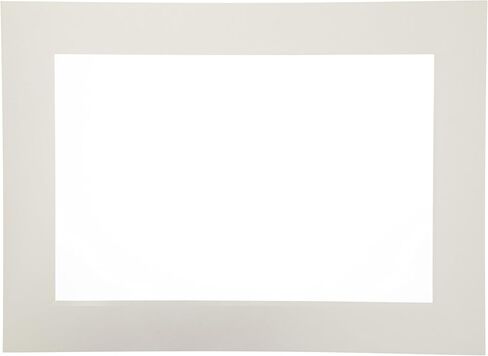 سجادات Stu-Art Budget Ready بدون ظهر، نافذة مقاس 12 × 18 بوصة، بيضاء، عبوة من 50 قطعة in Kuwait