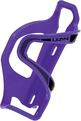 قفص Lezyne Flow Sl المحسن باللون الأرجواني، على اليسار in Kuwait