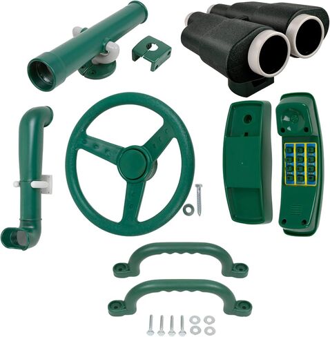 Swing Set Stuff Deluxe Accessories Kit SSS Logo Sticker Playground, Green in Saudi Arabia