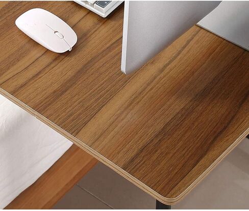 C Shaped Side Table, 31.5 inch Laptop Stand Notebook Computer Stand, Height Adjustable Desk for Working, Rolling Desk Bedside Table Overbed Table, Ancient Pine Color in Saudi Arabia