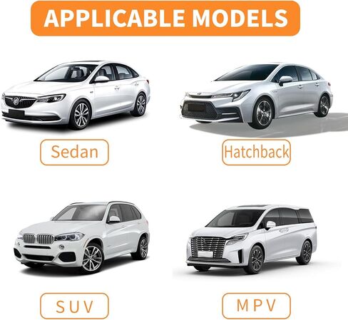 غطاء ثلجي للزجاج الأمامي مكون من 4 طبقات من Qiyibei للثلج والأشعة فوق البنفسجية والصقيع. مع مغناطيس. حماية الطلاء. واقي للممسحة والمرآة، غطاء الزجاج الأمامي للسيارة، لمعظم السيارات وسيارات الدفع الرباعي والشاحنات والشاحنات الصغيرة (63 × 45.6 بوصة) in Kuwait