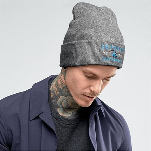 City Football Beanie for Men Women，Classic Embroidered Beanie Hats for Football Fans Gifts in Saudi Arabia