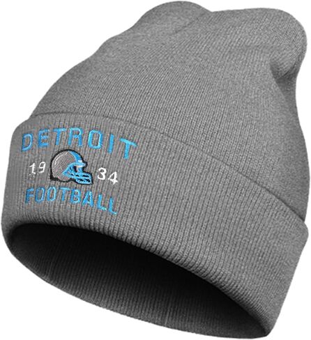 City Football Beanie for Men Women，Classic Embroidered Beanie Hats for Football Fans Gifts in Saudi Arabia