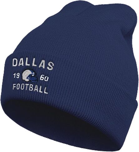 City Football Beanie for Men Women，Classic Embroidered Beanie Hats for Football Fans Gifts in Saudi Arabia