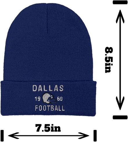 City Football Beanie for Men Women，Classic Embroidered Beanie Hats for Football Fans Gifts in Saudi Arabia