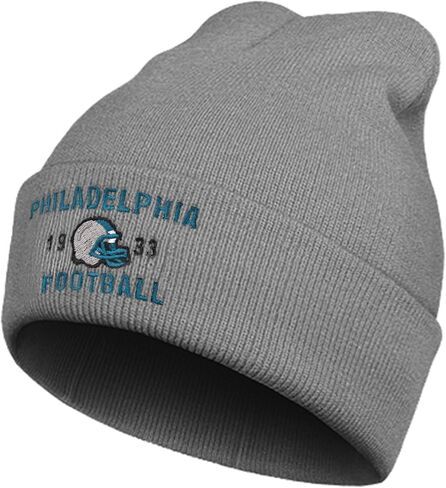 City Football Beanie for Men Women，Classic Embroidered Beanie Hats for Football Fans Gifts in Saudi Arabia