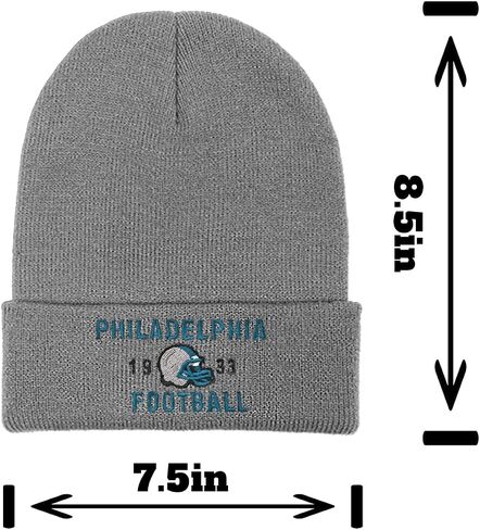 City Football Beanie for Men Women，Classic Embroidered Beanie Hats for Football Fans Gifts in Saudi Arabia