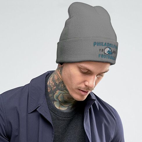 City Football Beanie for Men Women，Classic Embroidered Beanie Hats for Football Fans Gifts in Saudi Arabia