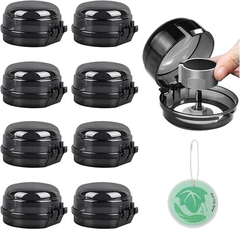 8Pack Stove Knob Covers for Child Safety, Stove knob Safety Covers Clear with Child Proof Lock for Kids and Pets in Saudi Arabia
