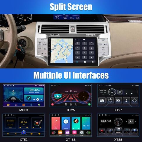 Car Radio Stereo for Toyota Avalon 2006 2007 2008 2009 2010 Built in Carplay/Android Auto 9 inch Head Unit 2G RAM 32G ROM with DSP BT GPS FM WiFi in Saudi Arabia