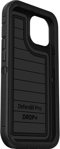 حافظة OtterBox Defender Series بدون شاشة لهاتف iPhone 13 (فقط) - يتضمن مشبك الحافظة - حماية دفاعية ميكروبية - عبوة غير مخصصة للبيع بالتجزئة - أسود in Kuwait