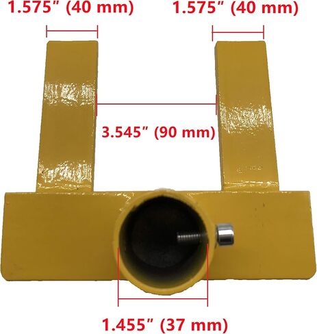 Ewandor Pallet Buster, Deck Wrecker, Pallet Disassembly Tool, Deck Board Remover, Best Wrecking Pry Bar for Breaking Pallets, Industrial Breaker for Removing or Tearing Down Woods, Safety Yellow in Kuwait