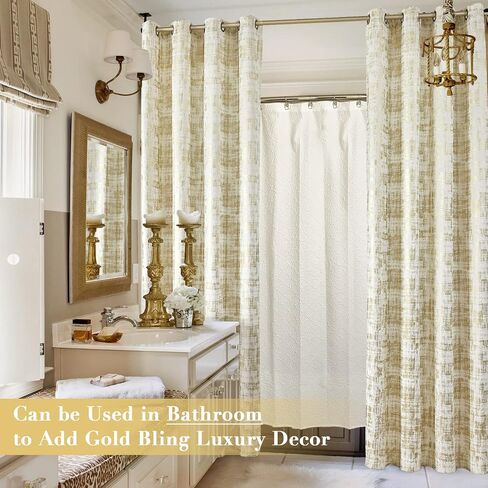 Black Curtains 96 Inches Long for Bedroom 2 Panels Set Heavy Velvet Weather Thermal Insulated Heat Sun Light Blocking Gold Glossy Lavish Sophisticated Window Covering Drapes Curtains for Living Room in Saudi Arabia