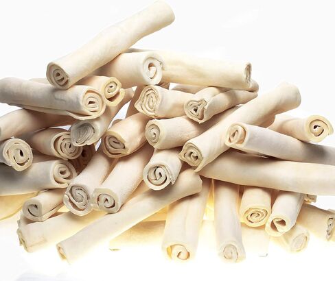 Premium Retriever Rolls 10-11 inch (18 Pack)-100% Natural Single Sheet Rawhide in Saudi Arabia