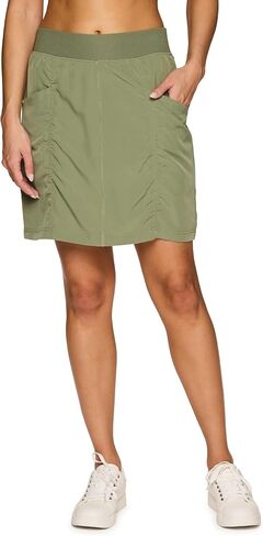 RBX Active Fashion Skort for Women, Long Length Golf/Pickleball Skort with Flat-Front Waistband, Plus Sizes in Saudi Arabia