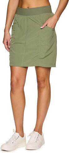 RBX Active Fashion Skort for Women, Long Length Golf/Pickleball Skort with Flat-Front Waistband, Plus Sizes in Saudi Arabia