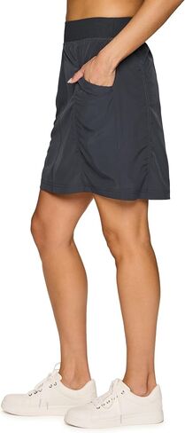 RBX Active Fashion Skort for Women, Long Length Golf/Pickleball Skort with Flat-Front Waistband, Plus Sizes in Saudi Arabia