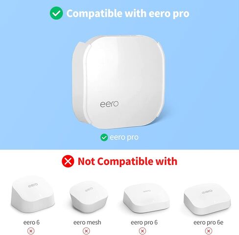 حامل تثبيت على الحائط لجهاز eero Pro Home WiFi، دعامة تثبيت على الحائط من Relassy eero متوافقة مع حامل سقف نظام eero WiFi لنظام eero WiFi مجموعة من 3 in Kuwait
