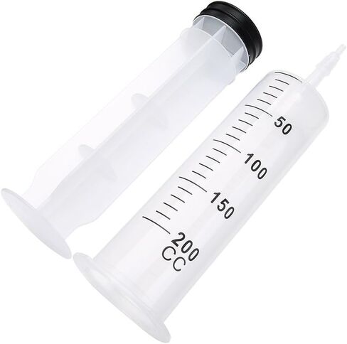 250ml Syringe, Extra Large Plastic Syringes for Glue Dispensing, Scientific Labs, Watering, Refilling, Multiple Uses in Saudi Arabia