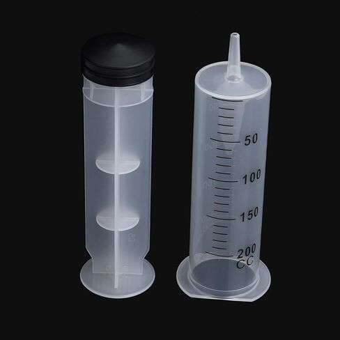 250ml Syringe, Extra Large Plastic Syringes for Glue Dispensing, Scientific Labs, Watering, Refilling, Multiple Uses in Saudi Arabia