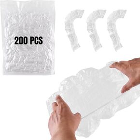 50 PCS Potty Chair Liners with Elastic, Disposable Portable Potty Training Bags, Clear Potty Refill Liners, Toilet Seat Cover 17x8 Inches in Saudi Arabia