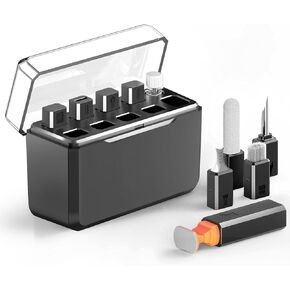 13-in-1 for iPhone Cleaning Kit Charging Port Cleaner, Phone Cleaner Repair Tool for Lightning Cable Connector Charger Speaker, iPad MacBook Samsung AirPods Pro & Charging Case, Safe for All Devices in Kuwait