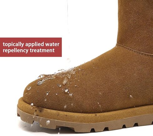 Women’s Snow Boots with Warm Faux Fur Lining Water Repellent Outdoor Comfortable Winter Boots for Women in Saudi Arabia