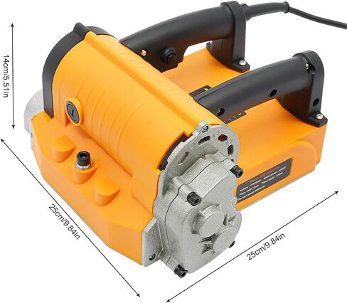 110V Electric Wall Planing Machine,Concrete Shovel Shovel Wall Machine, Handheld Power Wall Scraper, Electric Power Shovel Wall Machine Adjustable Planning Depth 0.04"-0.16" Orange in Saudi Arabia