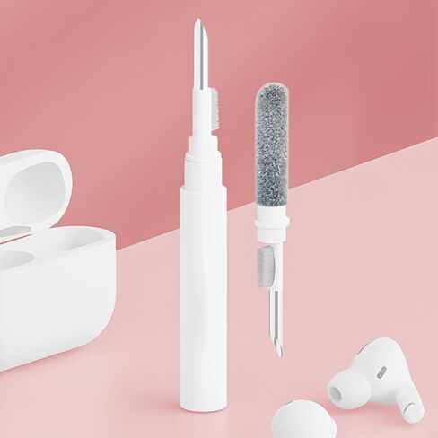 3-in-1 Keyboard Brush Cleaning Kit – Multi-Function Electronics Cleaner for Laptop, Earbuds, Camera, and More – Compact Computer Brush Set with Keycap Puller and Detailing Tools in Saudi Arabia