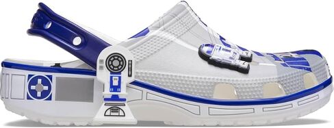 كروكس للجنسين الكبار حرب النجوم R2D2 قباقيب الكلاسيكية in Kuwait