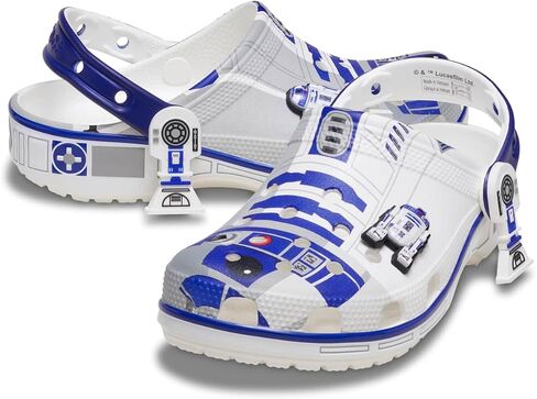 كروكس للجنسين الكبار حرب النجوم R2D2 قباقيب الكلاسيكية in Kuwait