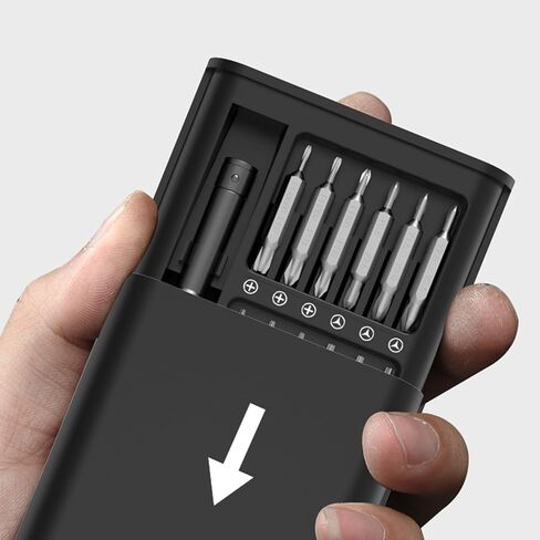3.7V Mini Electric Screwdriver,50 in 1 Precision Screwdriver Set,Small Repair Tool Kit with 5 Torque,500mAh Battery,OLED Display,4 LED Lights for Electronics Computer,Phone,Camer,Eyeglass,Watch in Saudi Arabia