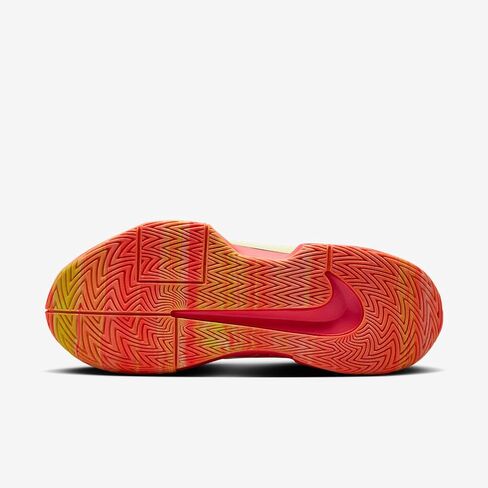 Nike Zoom Challenge Women's Pickleball Shoes (FQ4155-800, Hyper Orange/Volt/Medium Ash/Barely Volt) in Saudi Arabia
