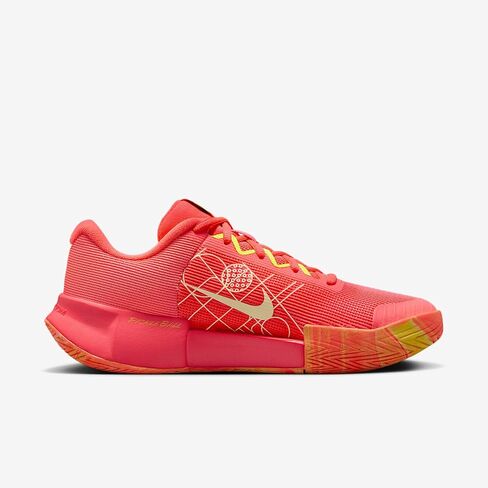 Nike Zoom Challenge Women's Pickleball Shoes (FQ4155-800, Hyper Orange/Volt/Medium Ash/Barely Volt) in Saudi Arabia